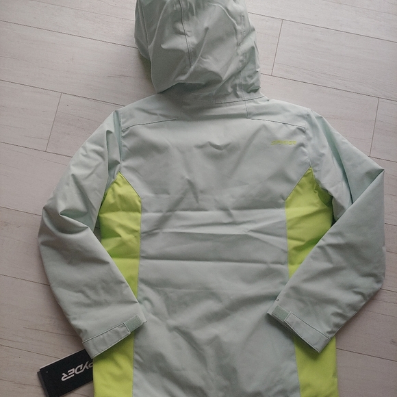 SPYDER NEW Adore Insulated Jacket Lime Ice - Picture 9 of 12
